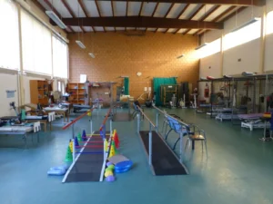 Équipement du plateau technique de rééducation