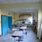 Appareils installés dans le plateau de rééducation