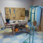 Espace dédié aux exercices de rééducation