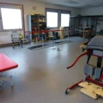 Équipement du plateau technique de rééducation